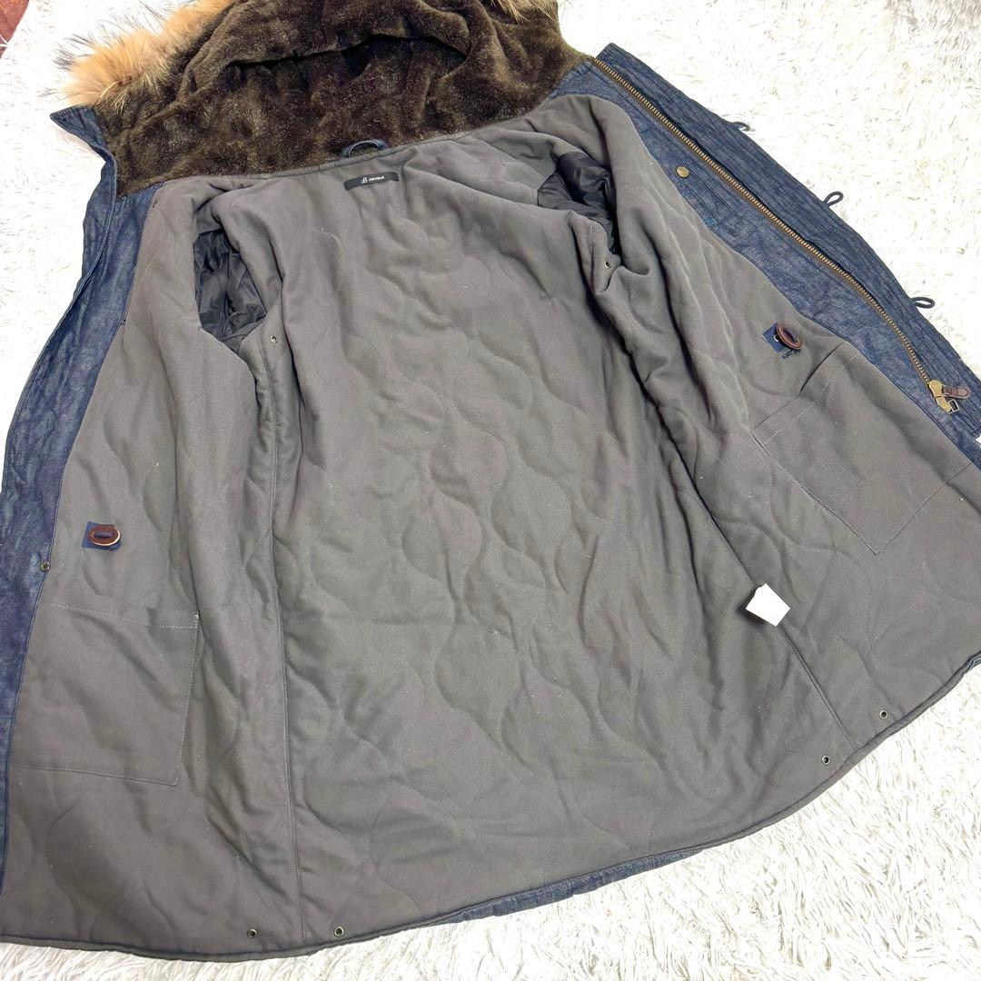 ✨JOHNBULL✨ジョンブル デニム N3-B N-2Bインディゴブルー L