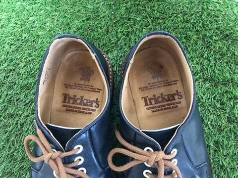 Tricker’s ダルビー M3617 UK6.5 ネイビー 英国製