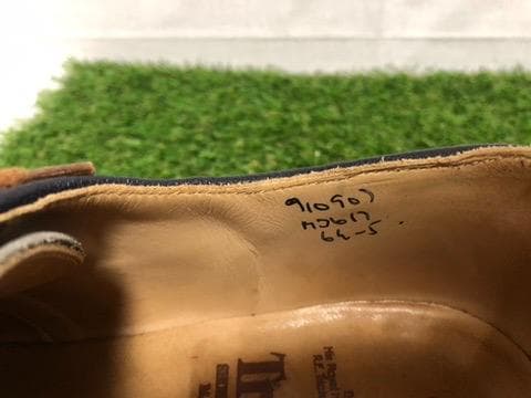 Tricker’s ダルビー M3617 UK6.5 ネイビー 英国製
