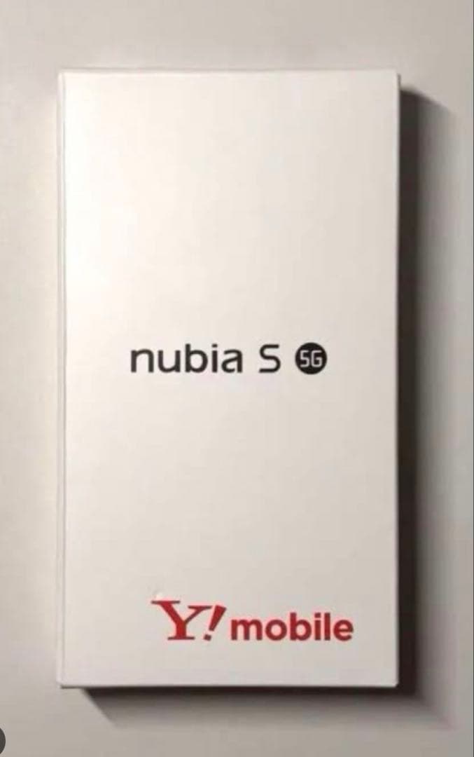 nubia S 5G ブラック (新品未開封)