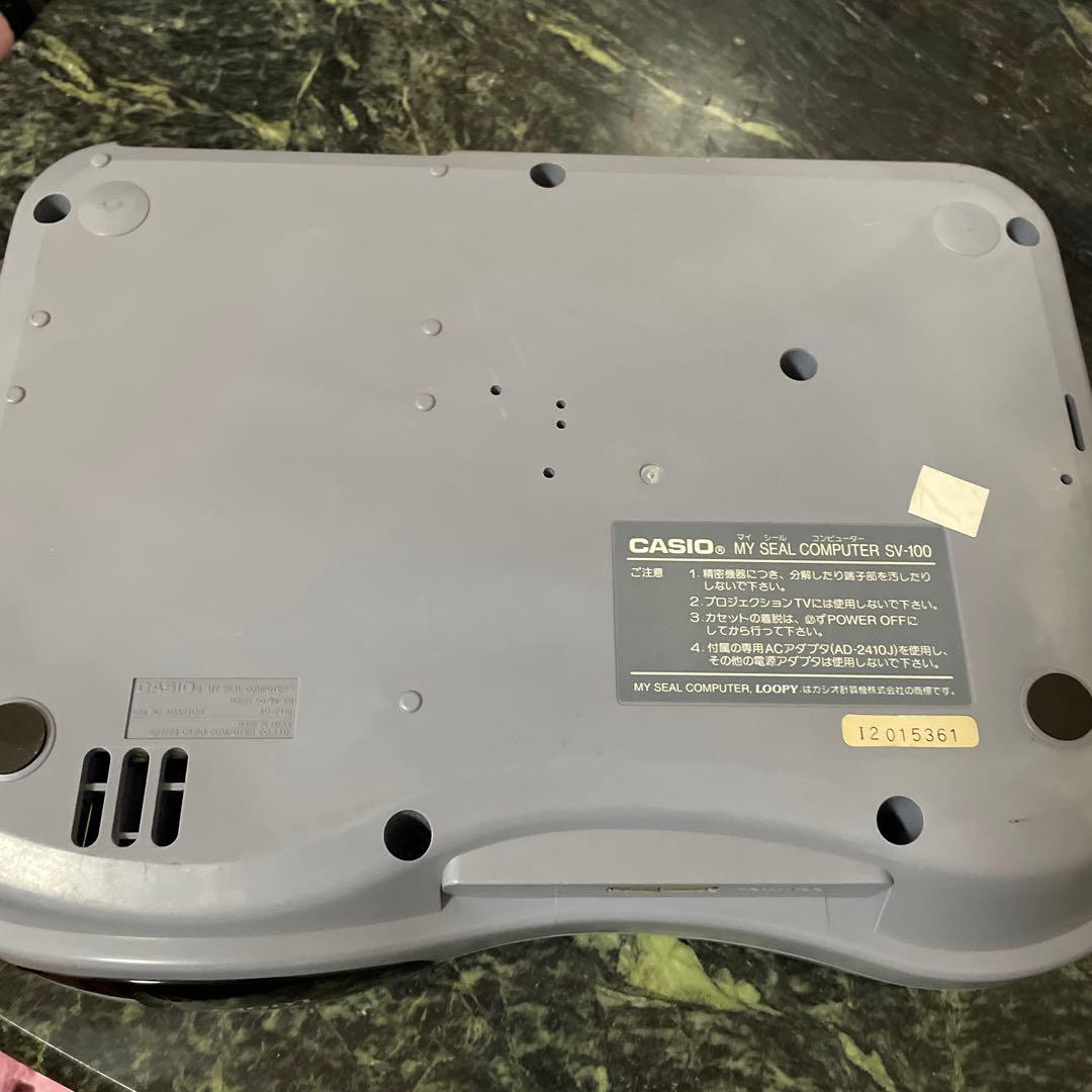 CASIO ルーピー LOOPY SV-100ジャンク品本体のみ