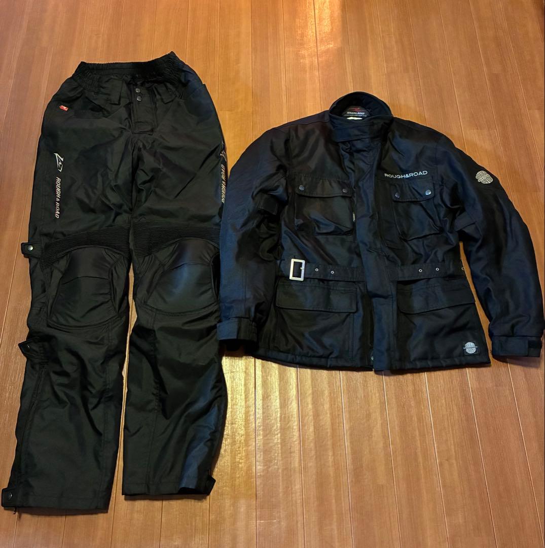 ROUGH&ROAD デュアルテックス　ジャケット&パンツセット　防寒着