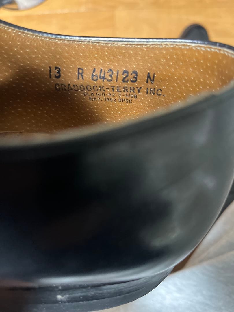 90s US NAVY service shoes サービスシューズ　US13