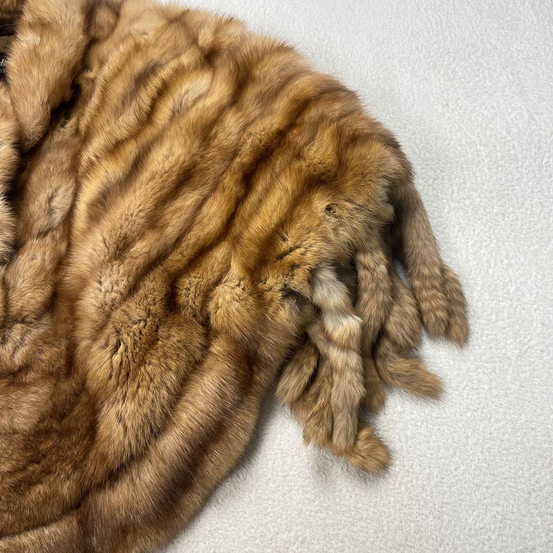 EMBA エンバ SABLE セーブル パステルカラー ケープ ポンチョ