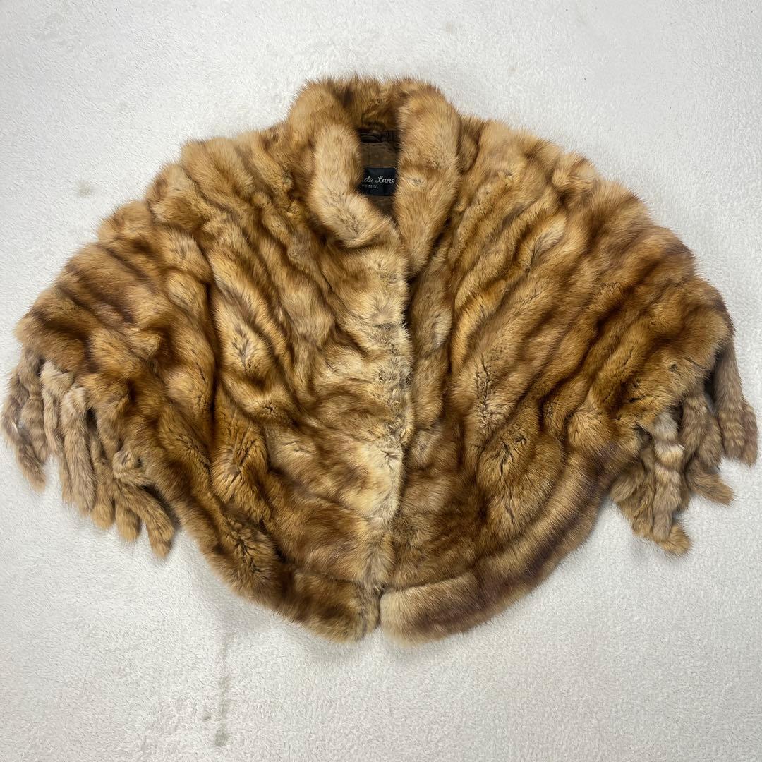 EMBA エンバ SABLE セーブル パステルカラー ケープ ポンチョ