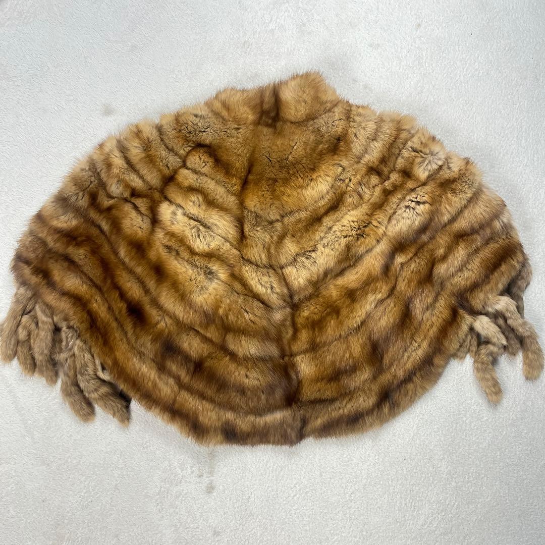 EMBA エンバ SABLE セーブル パステルカラー ケープ ポンチョ