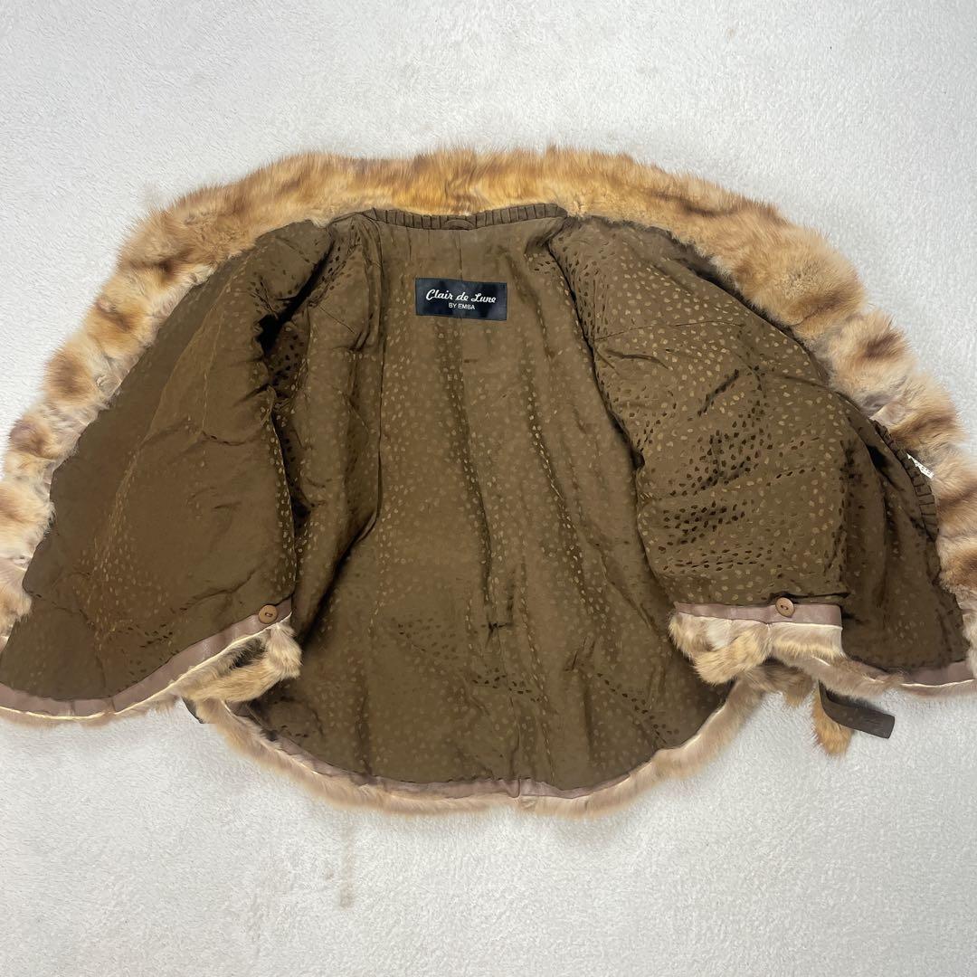 EMBA エンバ SABLE セーブル パステルカラー ケープ ポンチョ