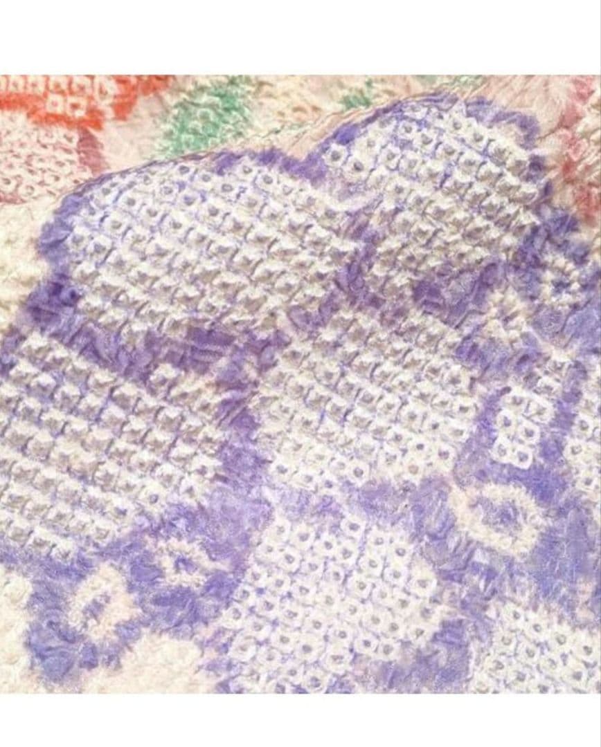 七五三 7歳 十三参り 総絞り 本絹