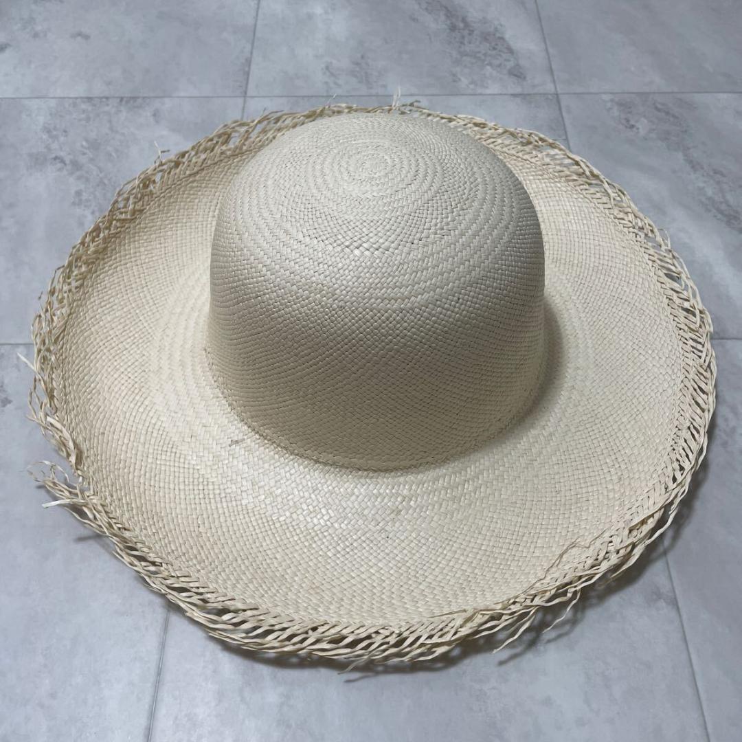 新品 エクアアンディーノハット 麦わら帽子 パナマハット ボーラーハット