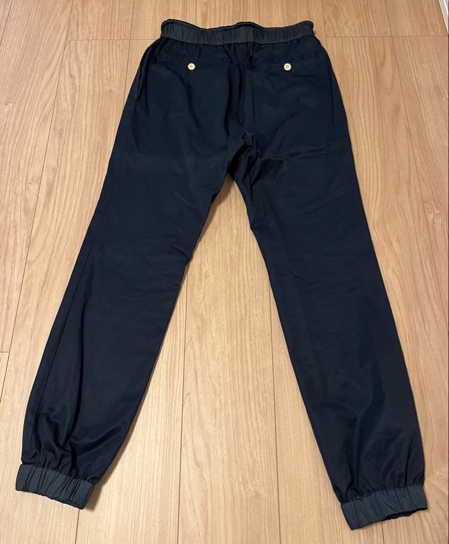 【美品】Sacai サカイ ドローコード付リブパンツディープネイビー サイズ1