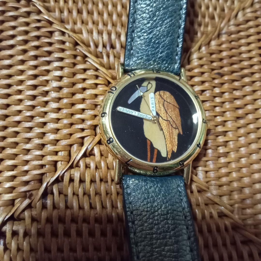 ピエールラニエ 腕時計 コウノトリ 稼動品