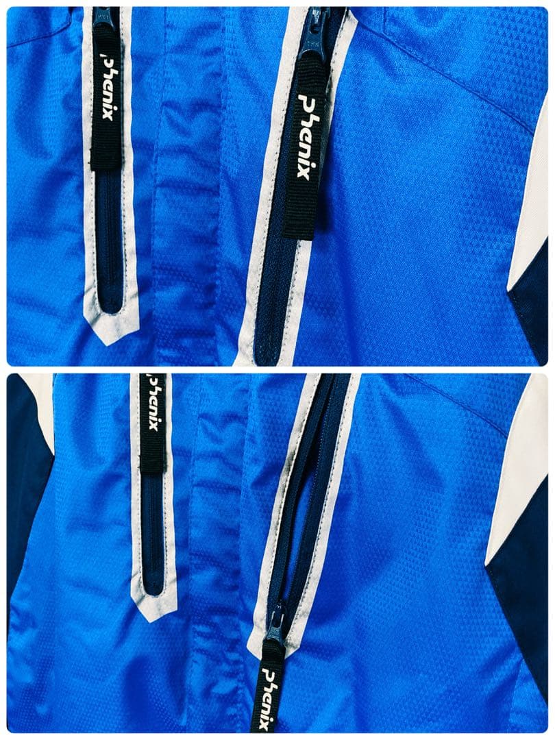 フェニックス【phenix】子ども用 スキーウェア 青 160