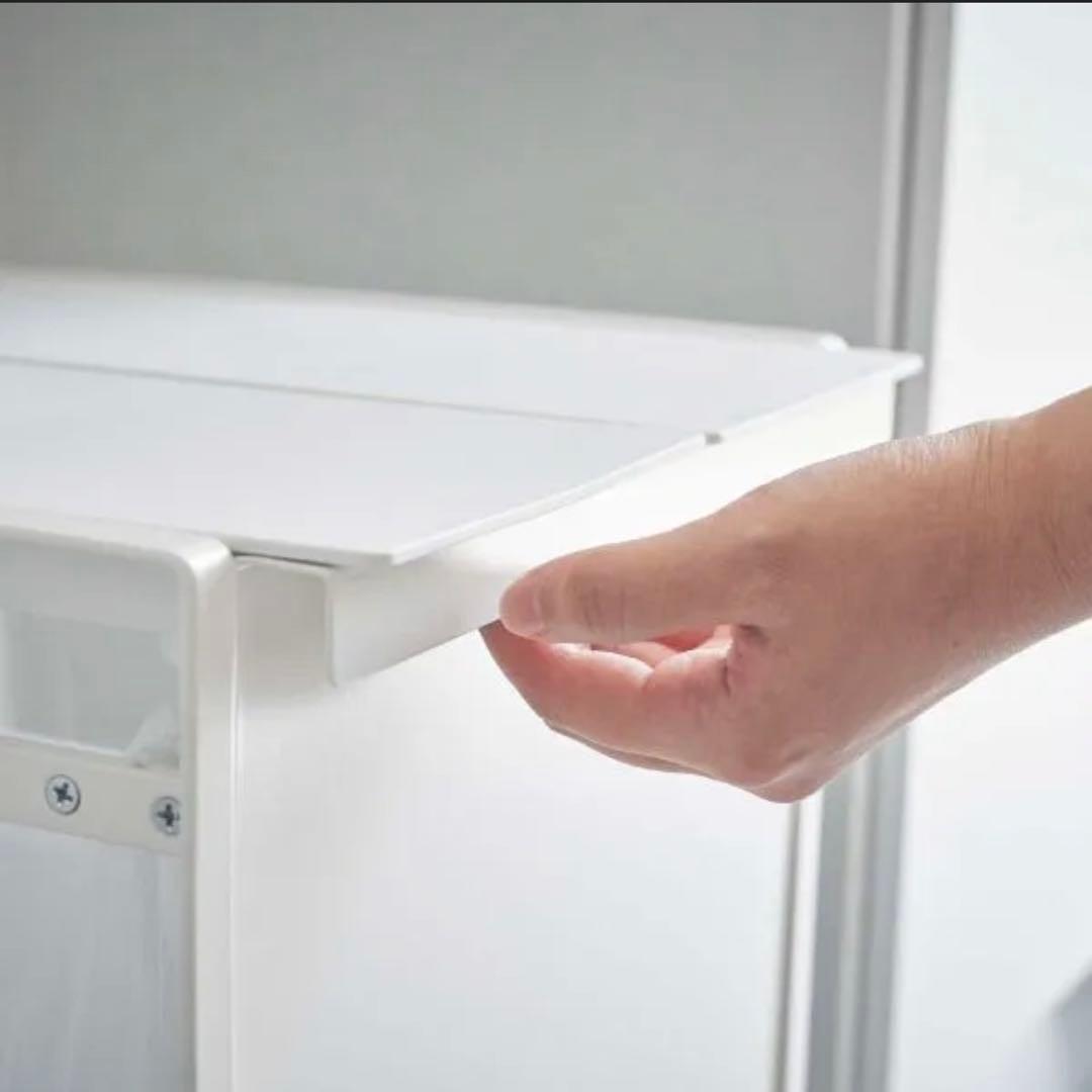 山崎実業 蓋付き目隠し分別ダストワゴン タワー 2分別 tower ゴミ箱45㍑