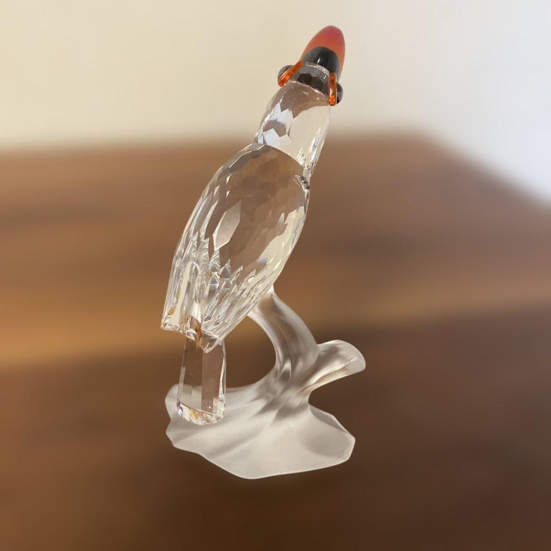 スワロフスキー置物　鳥　オオハシ