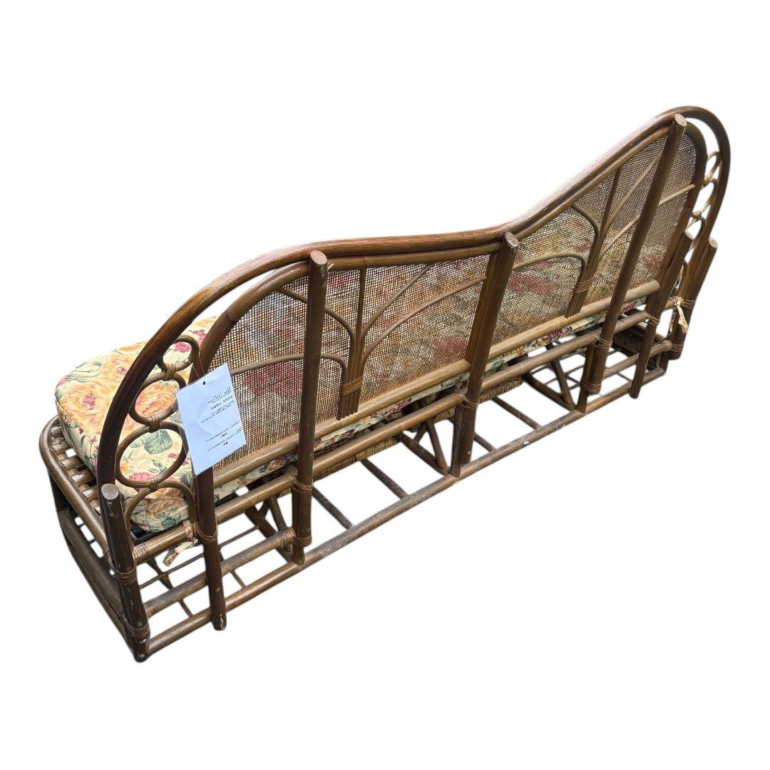 籐カウチソファ ラタンチェア 籐椅子 アジアンテイスト