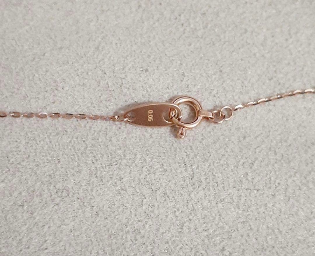 ete ホースシューダイヤモンドネックレス