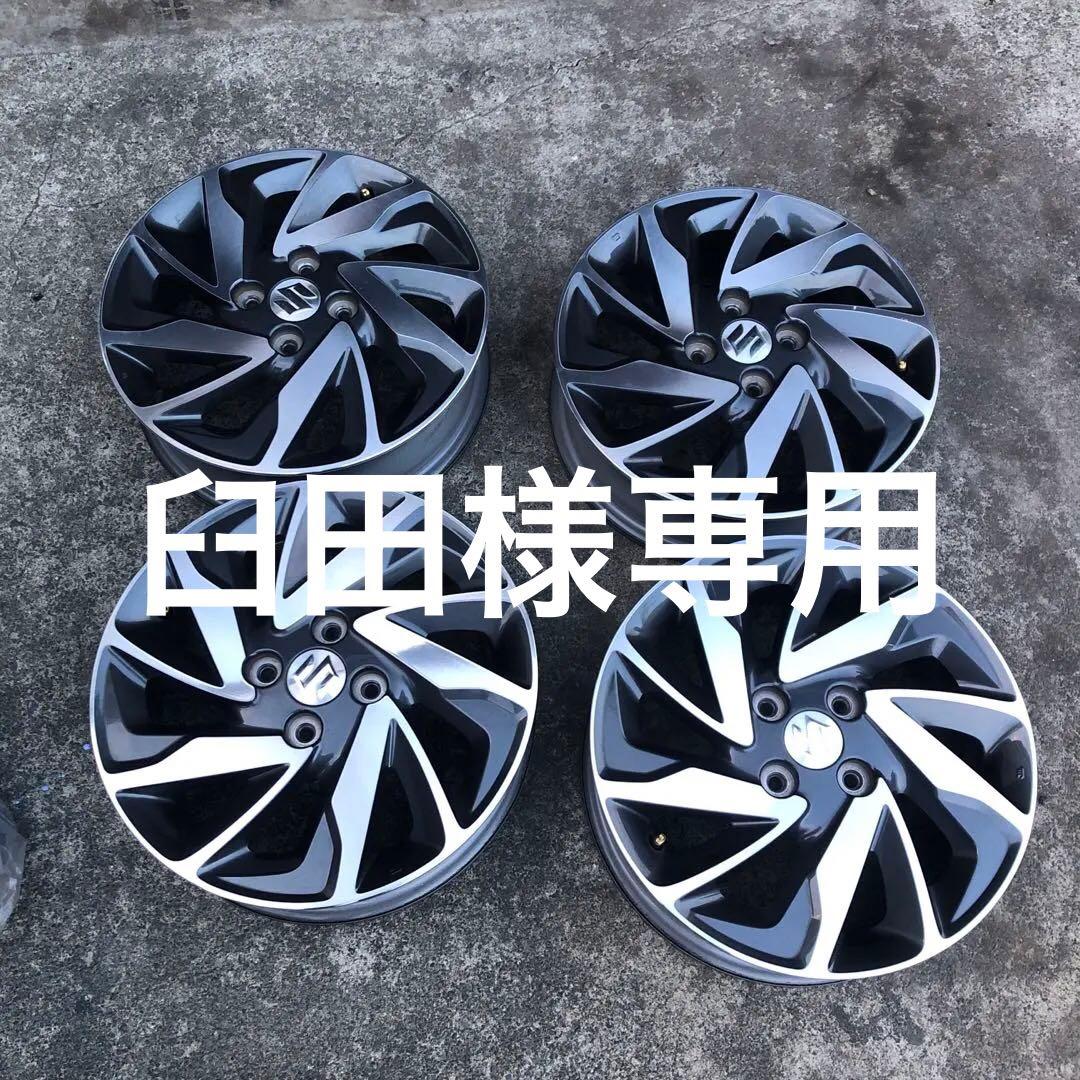 スズキ　純正15インチアルミホイール　4本　中古品