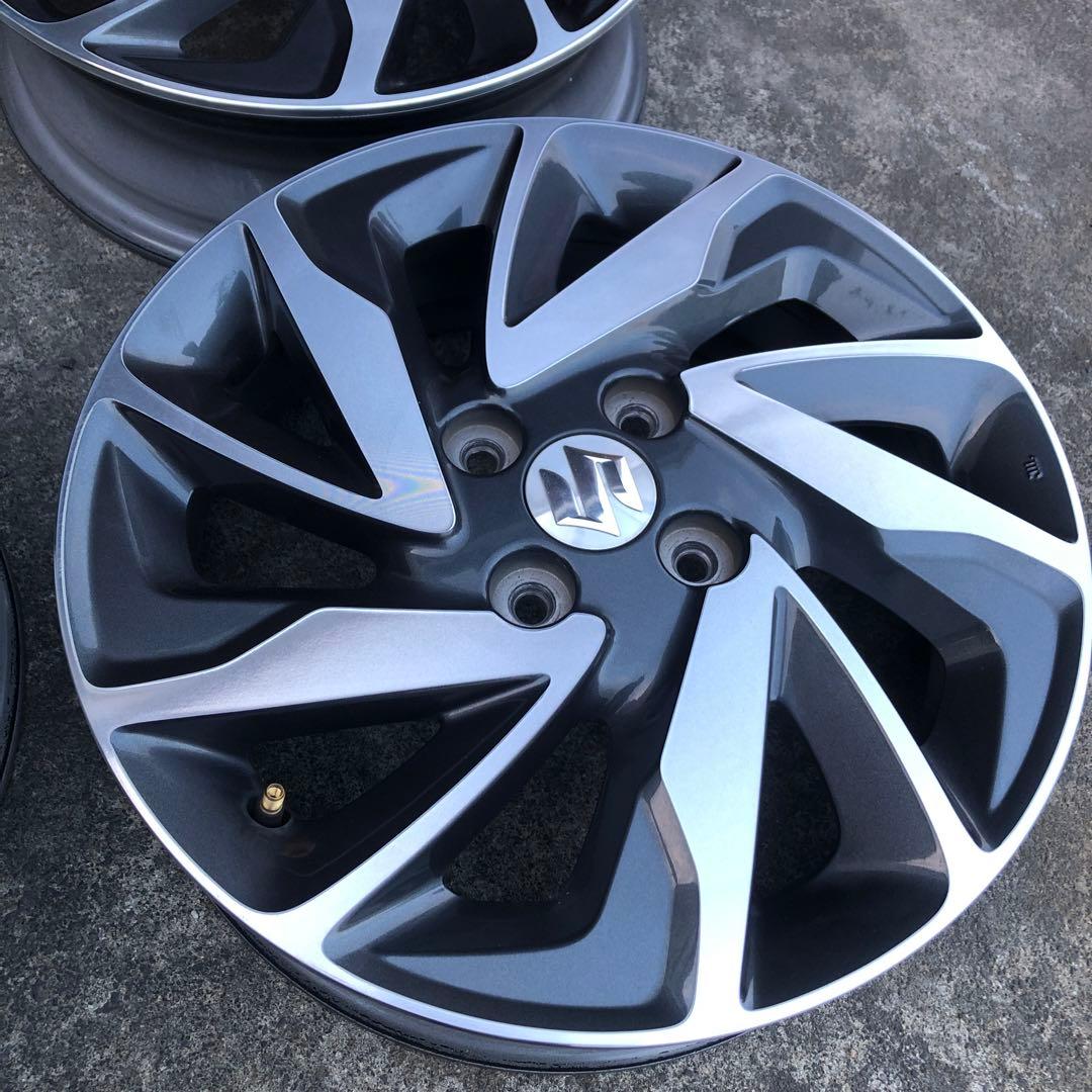 スズキ　純正15インチアルミホイール　4本　中古品