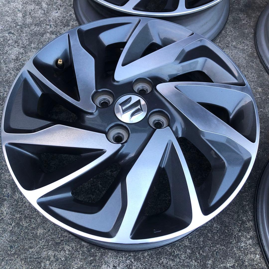 スズキ　純正15インチアルミホイール　4本　中古品