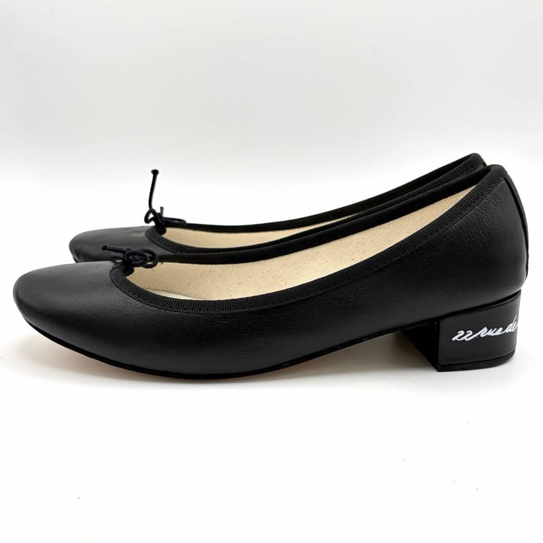 未使用級✨repetto バレエシューズ カミーユ ブラック レザー 26㎝