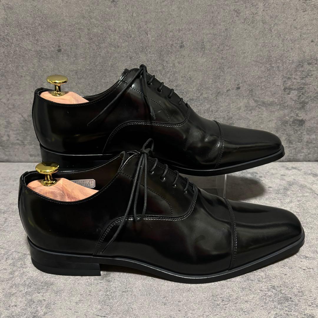 未使用級　リーガル　ビジネスシューズ　052S　ストレートチップ　黒　2274