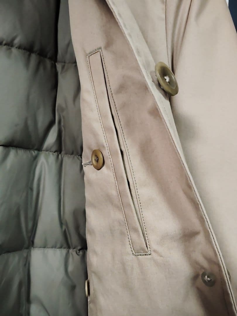 MHL マーガレットハウエル　ステンカラーコート　ダウンライナー付き