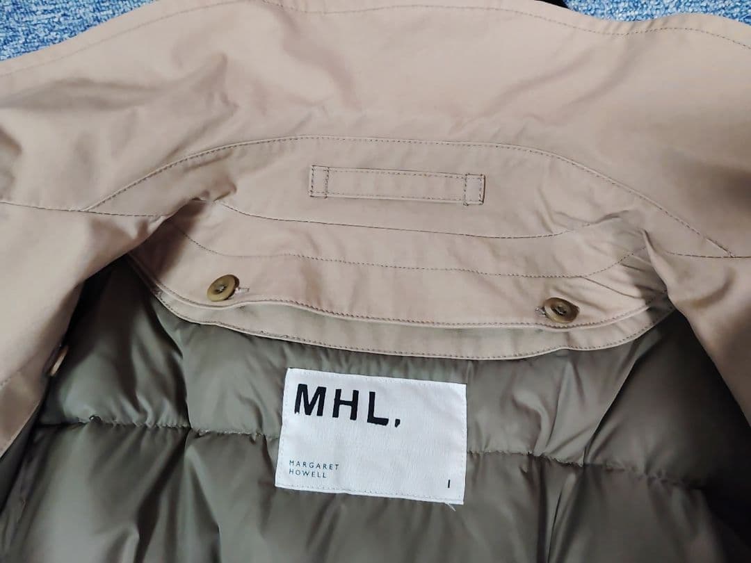 MHL マーガレットハウエル　ステンカラーコート　ダウンライナー付き