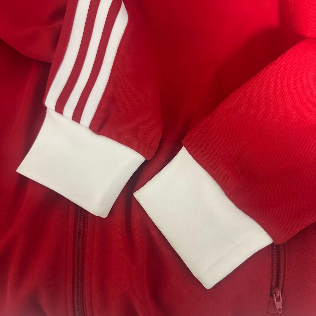 adidas ジャージ A/XL レッド/ホワイト