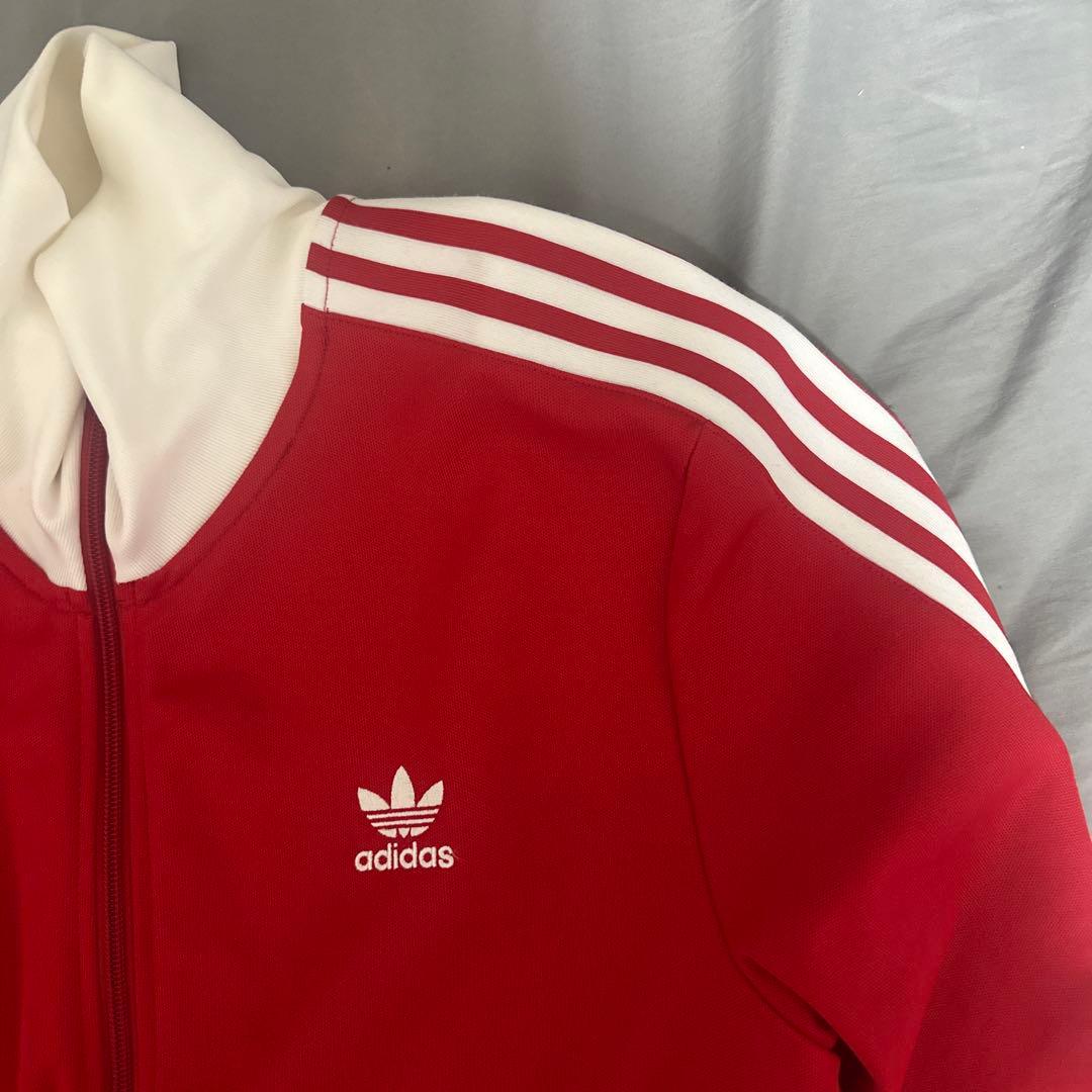 adidas ジャージ A/XL レッド/ホワイト