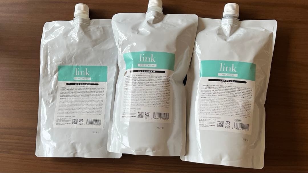 link リンク　シャンプー トリートメント　美容院専売　髪質改善