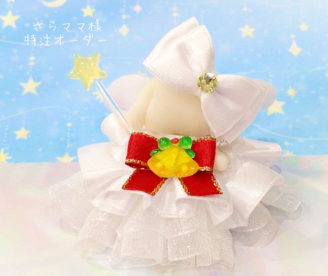 【さらママ】ドール　赤ちゃん　お母さん　ドレス　服　クリスマス