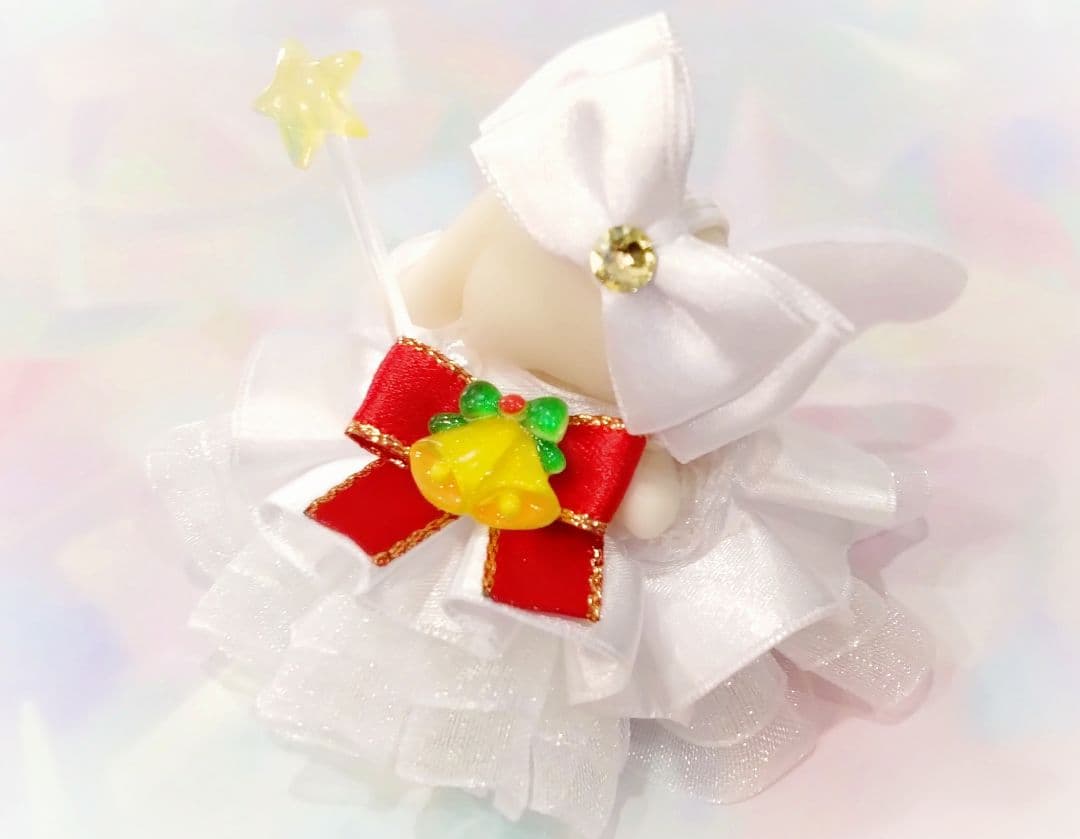 【さらママ】ドール　赤ちゃん　お母さん　ドレス　服　クリスマス