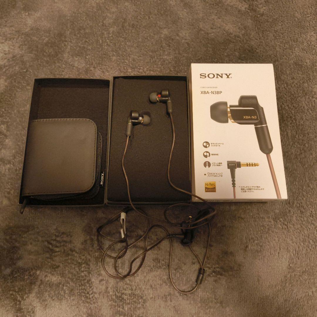 SONY XBA-N3BP 有線イヤホン