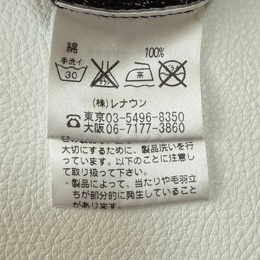 トクコプルミエヴォル アートプリント ハイネック チュニック 黒 人物柄 日本製