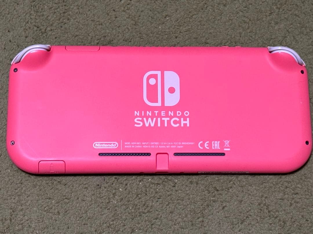 Nintendo Switch Lite 本体 ピンク　ジャンク品