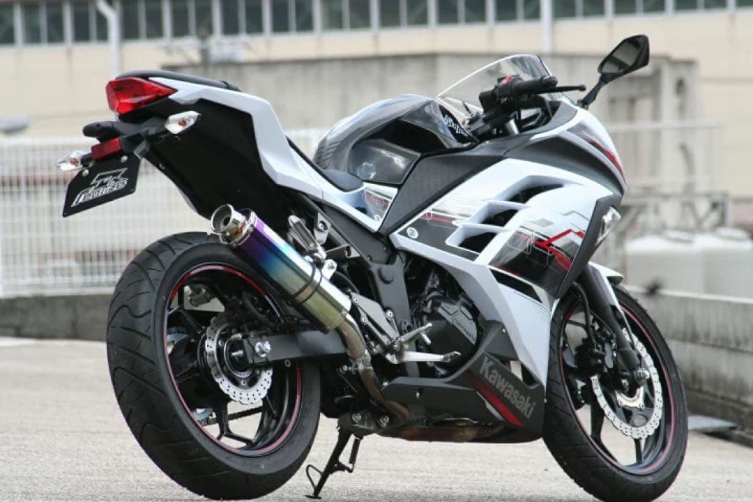 専用Realize ニンジャ250 Aria チタン (TypeC) マフラー