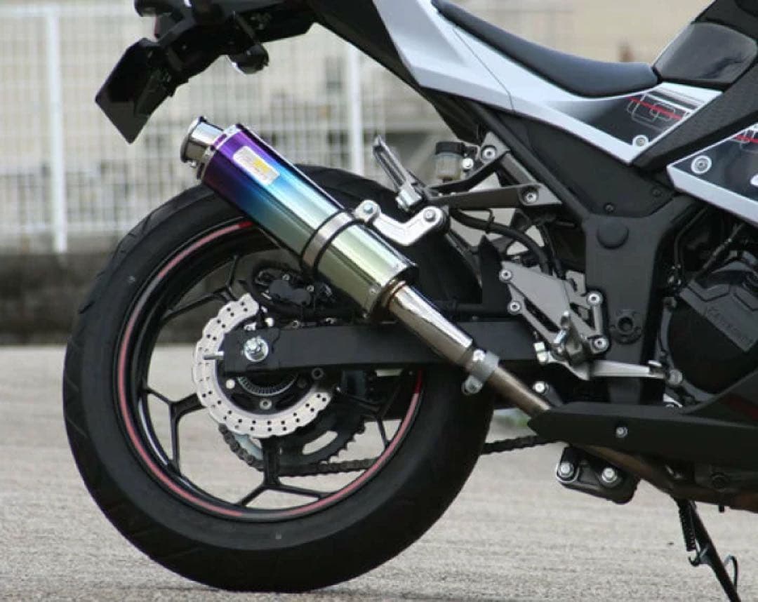 専用Realize ニンジャ250 Aria チタン (TypeC) マフラー