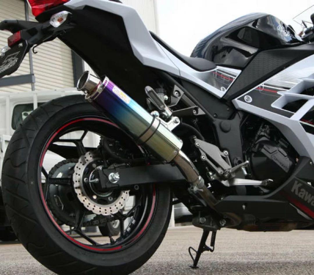 専用Realize ニンジャ250 Aria チタン (TypeC) マフラー