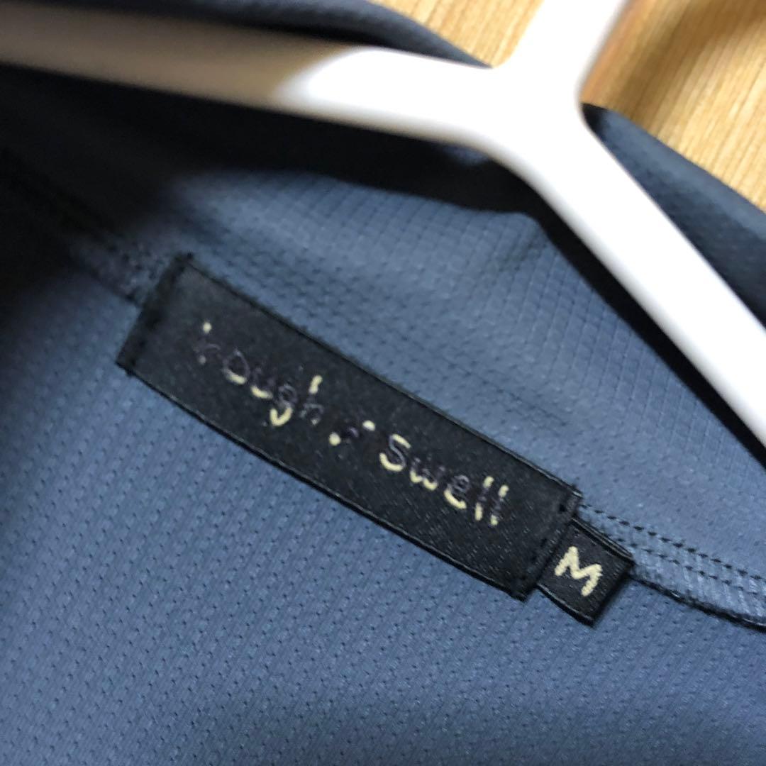 rough&swell ラフアンドスウェル モックネック サイズM グレー