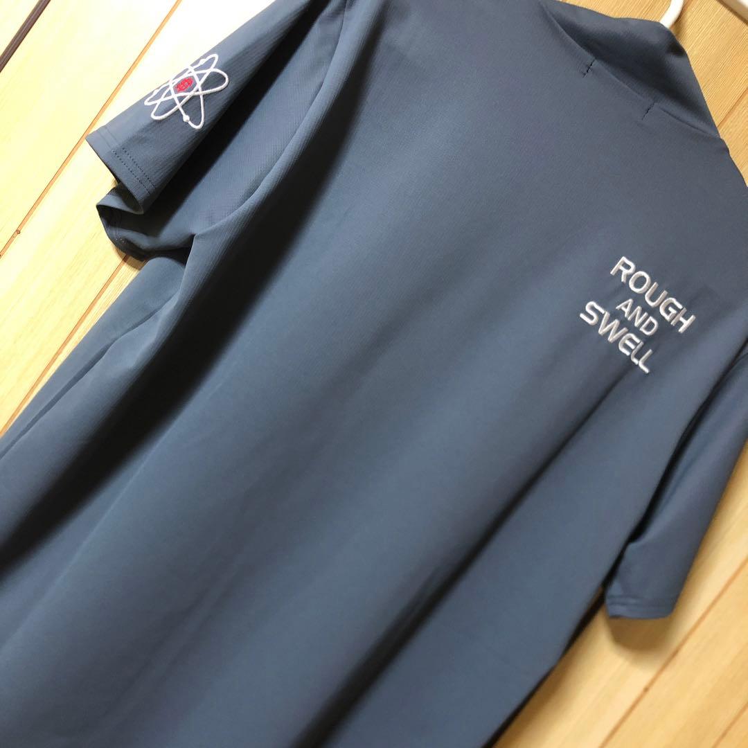 rough&swell ラフアンドスウェル モックネック サイズM グレー