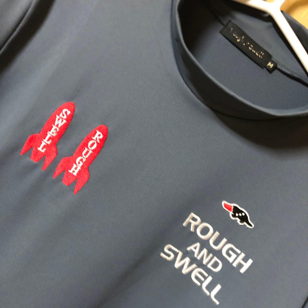 rough&swell ラフアンドスウェル モックネック サイズM グレー