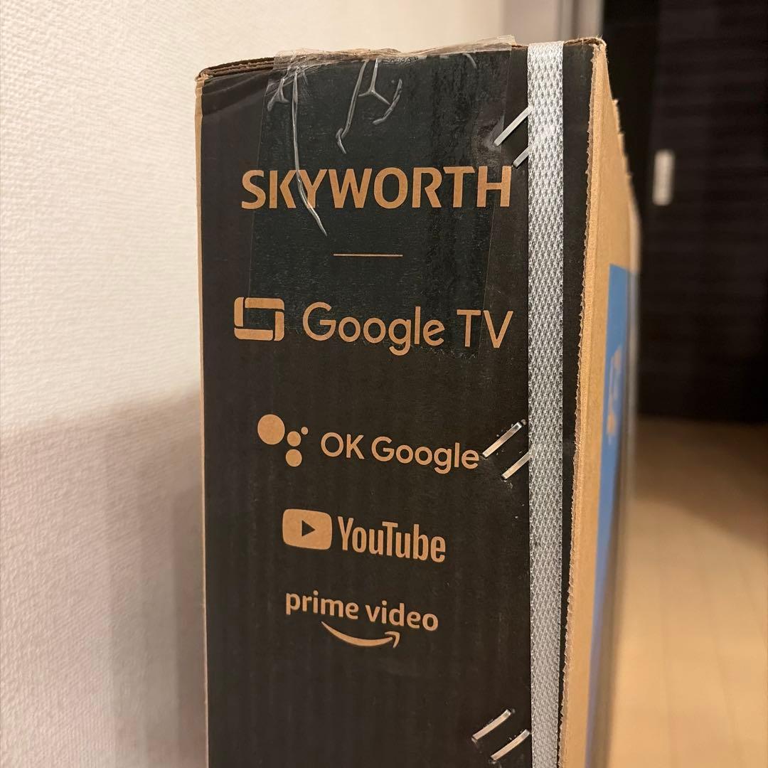 SKYWORTH 43インチ チューナレスGoogleテレビ 新品未開封