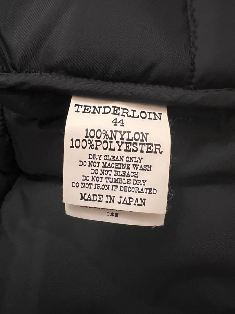 テンダーロイン ダウンベスト