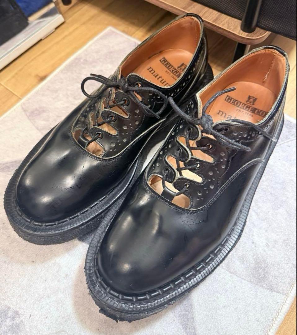 ジョージコックス BEAMS ギリーシューズ