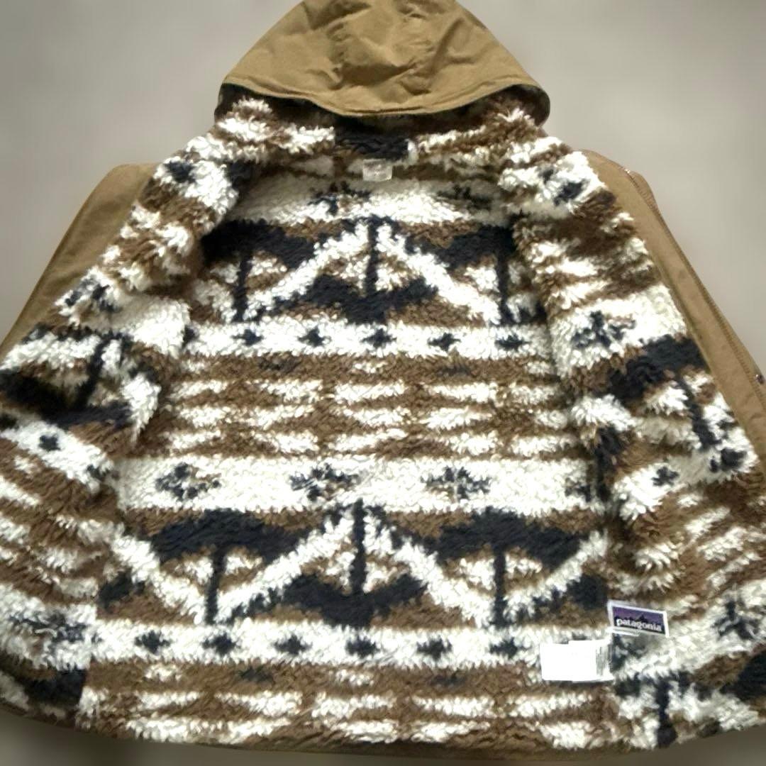 16日18時まで価格❣️美品❣️patagonia ブラウンボアジャケット XXL❣️