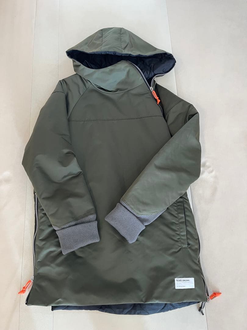 美品　ロアーズオリジナル　リバーシブルコート