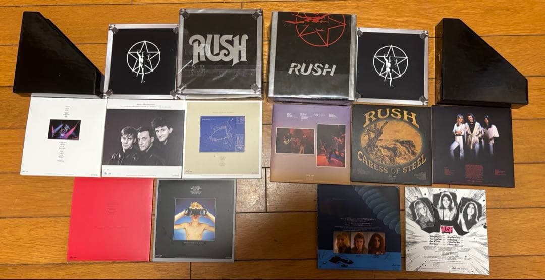 ラッシュRUSH　SECTOR 1+3 10CD+2DVD BOX SET 廃盤