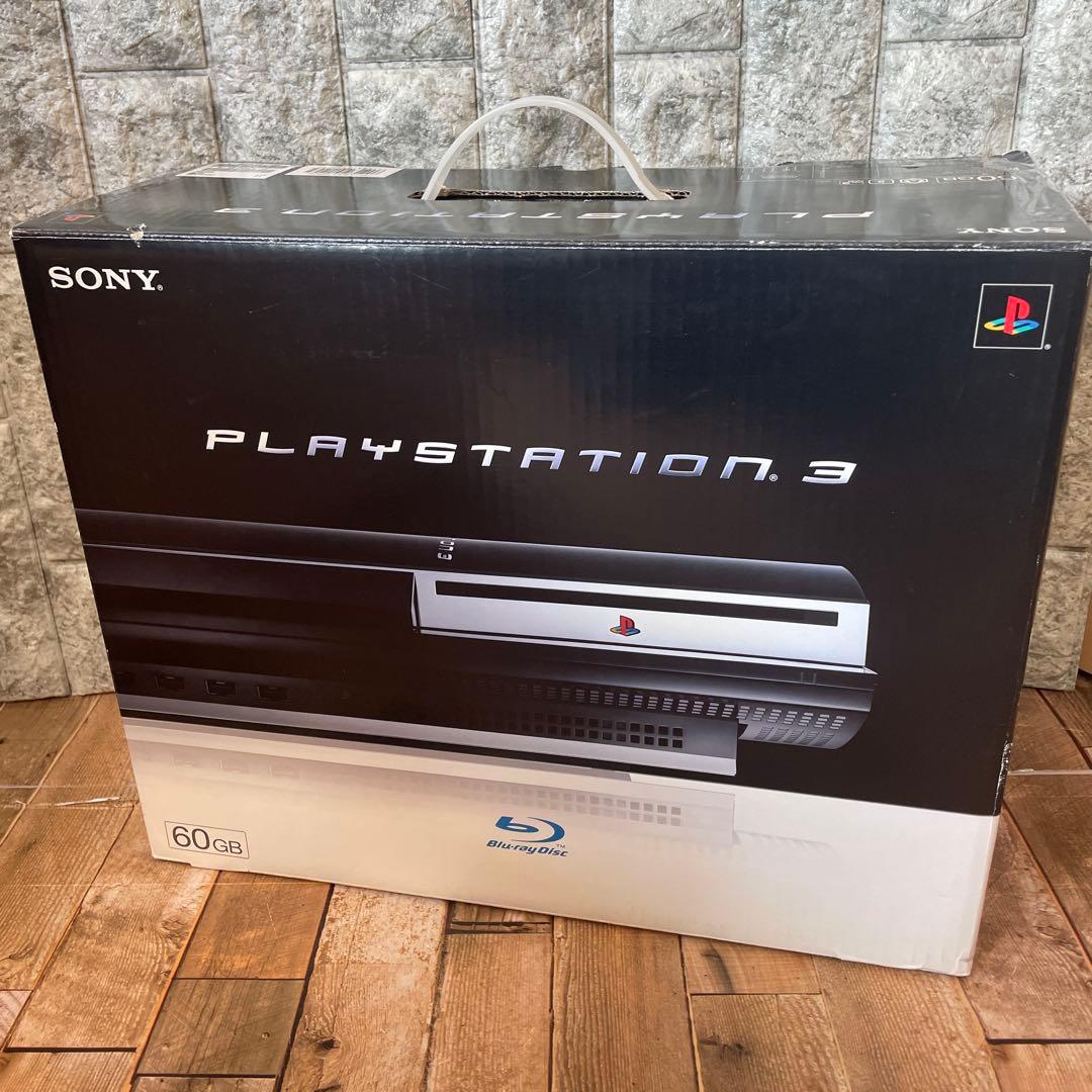 #804 初期型SONY PlayStation3 60GB 【CECHB00】