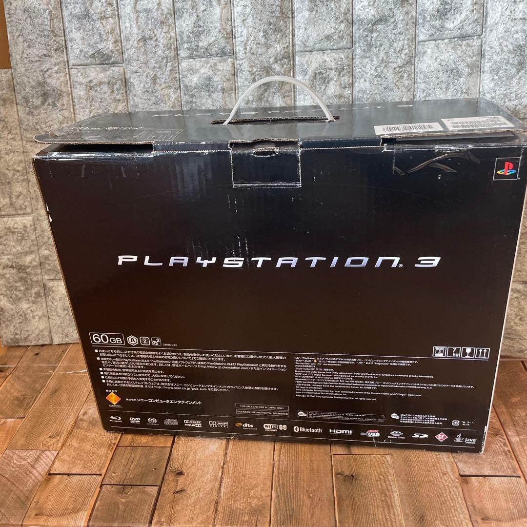 #804 初期型SONY PlayStation3 60GB 【CECHB00】