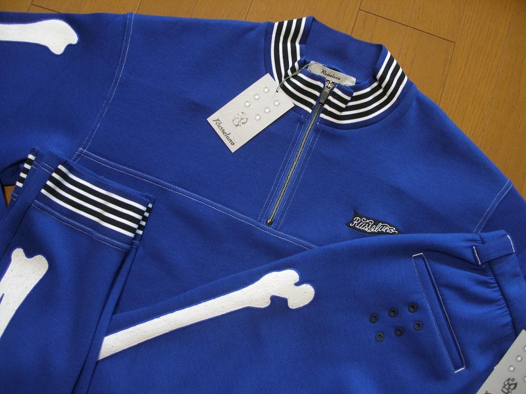 かずさん専用 ラッセルノ SKELETON 上下 サイズ6 ブルー 新品